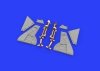 Eduard 648446 Tempest Mk. V undercarriage legs BRONZE 1/48 EDUARD